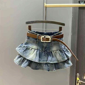 ���̎q�p �X�J�[�g ���킢�� �� �A�����J ���̎q �f�j�� �V���[�g �X�J�[�g �q���p �t���� �I�o �h�~ �e�B�A�[�h�X�J�[�g ������ �L�k���� ���� �n�C�E�G�X�g a���C��