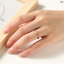 かわいい トルマリンリング 2024年 微細 ミニ レインボー トルマリン パール クリスタル サンストーン マラカイト サウスレッド ビーズ リング レディース