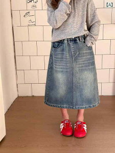 ���̎q �����O�X�J�[�g ���킢�� ���̎q �q���p�� �������� �� �X�J�[�g �t�ɒ� ��l �q���̂� ���\�� �~�h�� �� �X���b�g �f�j���X�J�[�g