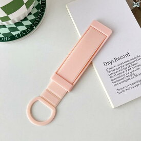 スマートフォンリング リスト バンド型 スマートフォン ホルダー プッシュプル 伸縮 式 指 バックル デスク トップ サポート ドラマ チェイス リング バック シェルバック ステッカー 男女 カップル ユニバーサル ベッド サイド ケース