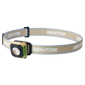 GENTOS(�W�F���g�X) LED �w�b�h���C�g USB�[�d��(�[�d�r����) 260���[���� �h�� �y��50g CP-260R�e�� �A�E�g�h�A �L�����v �����j���O