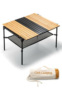 ChillCamping(�`���L�����s���O) �E�b�h���[���e�[�u�� 1~2�l�p �L�����v �A�E�g�h�A �R���p�N�g �ؐ�
