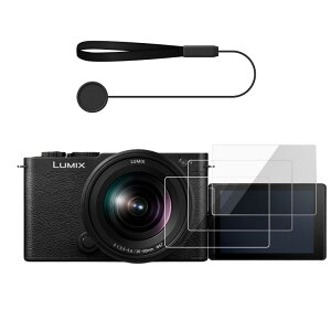 VOVMOEYA Panasonic Lumix DC-S9�K���X�t�B���� 3������ �p�i�\�j�b�N LUMIX DC S9�ی�t�B���� �X�N���[���ی�t�B���� LUMIX S9�t���ی�t�B���� �t���v���e�N�^�[ ���� �����ߗ� �����t�B���� ?���K��