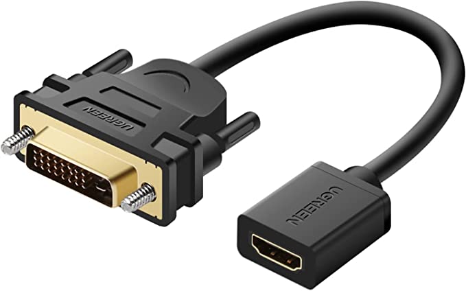 UGREEN HDMI DVI 変換ケーブル 双方向伝送 DVI-D 24 1080P オス-メス 金メッキ　千円ポッキリ 1000円ポッキリ 1000円ぽっきり