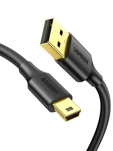 UGREEN ~jUSBP[u USB2.0 AIX-miniBIX bLRlN^ PS3 hCuR[_[ fWJ HDDɑΉ 1m