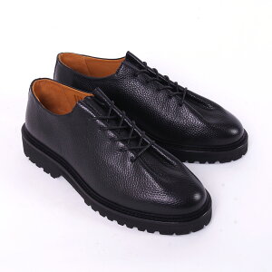 Jacques Soloviere EDOUARD LUG BLACK GRAINED LEATHER JACK SOLOVIER WbNE\BG[ Gh[hO