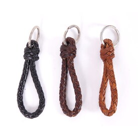 BEORMA P0075 PLAITED KEY FOB べオーマ キーホルダー 牛革 全4色