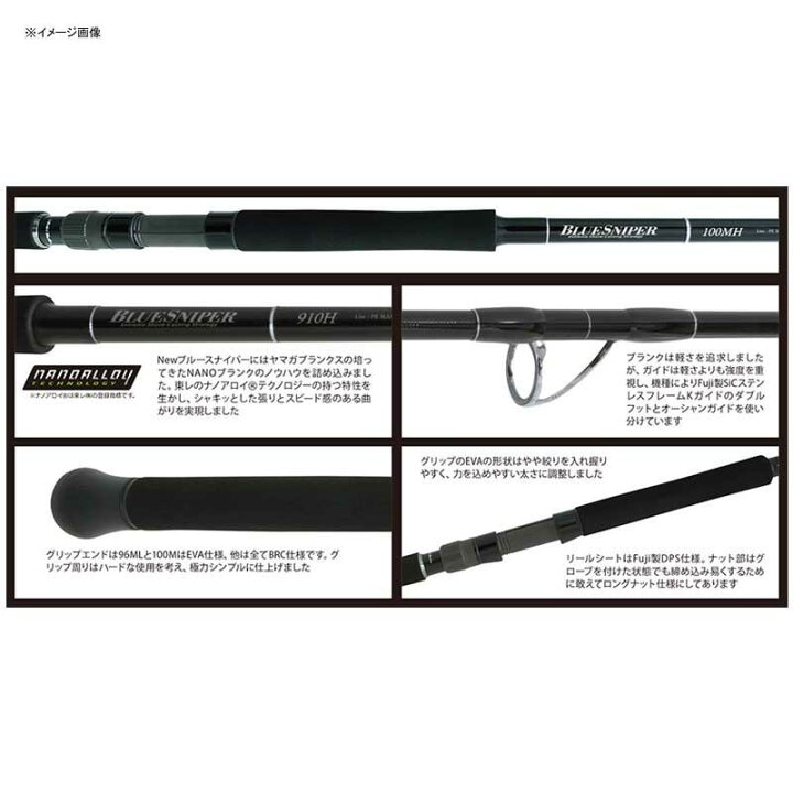 ヤマガブランクス ブルースナイパー910H （ヤマガブランクス ブルー 