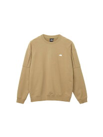 [ザノースフェイス] スウェット トレーナー CR Sweat Crew クラシックカーキ XL
