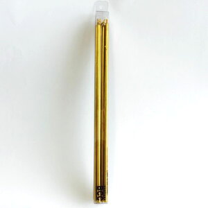 ゴールド バースデーキャンドル 18cm スリム シルバー巻 パステル 10本 誕生日 記念日 金婚式 パーティー ろうそく カメヤマキャンドルハウス クリスマス