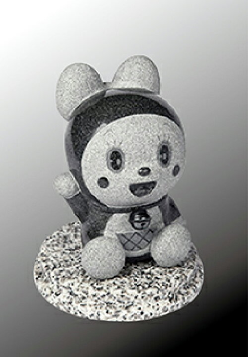 楽天市場】ガーデンオブジェ ドラえもん ドラミちゃん スタチュー 石像  