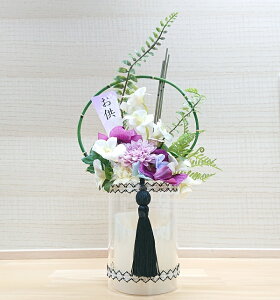 フラフルー お供えLEDキャンドルセット 彼岸 お盆 供養 御供 灯ととなり 電池付き リモコン付き クリアボックス付き 電池付き フラワーインテリアフラフルーデザイン協会 認定デザイナー PHR