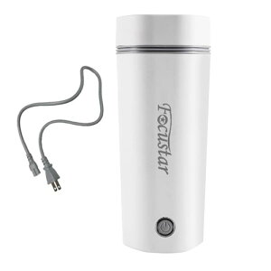 Focustar �d�C�P�g�� ���^ �|�[�^�u���P�g�� 350ML 300W �����d�� �|�[�^�u���d���Ŏg�p�\ �g���x���P�g�� 8���ő������� ���������玩��OFF �󕰂��h�~ �������������鐅�� �����^�� ���s ��