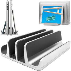 MacBook �X�^���h �c�u�� �m�[�g�p�\�R���X�^���h �A���~�� �y�������\�E2�䓯�����[�z��p �ȃX�y�[�X MacBook Pro/Air Surface�Ή� ����~�ߕt�� Geecol