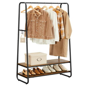 VASAGLE �n���K�[���b�N ���B���e�[�W�� �I�t�� ��100×���s45×����160cm �R�[�g�n���K�[ �R�[�g���b�N �m���|�� ���������� �ߗގ��[ �n���K�[�|�[�� �}���`�n���K�[���b�N �ؐ� ��� ���C�h �V