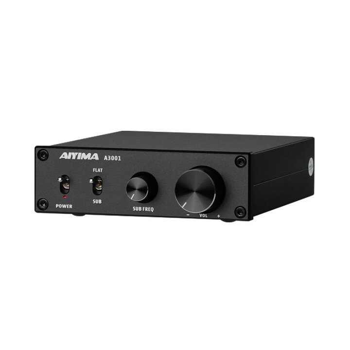 楽天市場】AIYIMA A3001ミニステレオアンプ300Wサブウーファーアンプ 