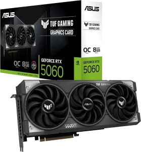 TUF Gaming GeForce RTX 5060 8GB GDDR7 OC�G�f�B�V���� �r�f�I�J�[�h TUF-RTX5060-O8G-GAMING [���s�A���i]