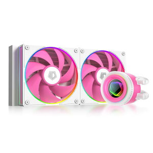 ID-COOLING FX240 INF �s���N�G�f�B�V���� 240mm �t�� CPU �N�[���[�AARGB �C���t�B�j�e�B �~���[ �G�t�F�N�g���ځA2x120mm �_�C�W�[�`�F�[���t�@���A��m�C�Y���� 29.9dB(A) �ő�A�C���e��  AM