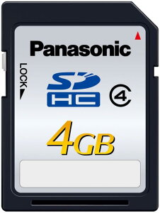 �p�i�\�j�b�N SDHC�������[�J�[�h 4GB RP-SDP04GJ1K