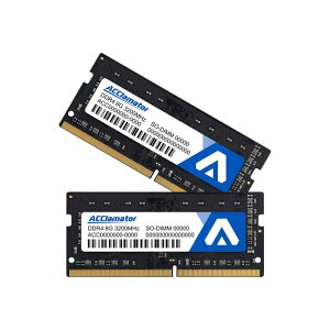 Acclamator DDR4 3200MHz �m�[�gPC�p������ 16GB (8GB×2��) PC4-25600 1.2V SODIMM 260�s�� �m�[�g�p�\�R�� �p�\�R�� ������