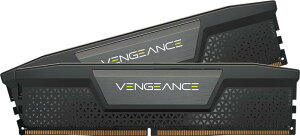 CORSAIR DDR5-6200MHz �f�X�N�g�b�vPC�p������ VENGEANCE DDR5�V���[�Y Intel XMP ������ (PC5-49600) 64GB �u���b�N [32GB×2��] CMK64GX5M2B6200C32