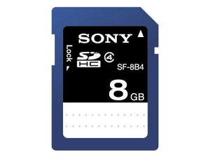 SONY SDHC�������[�J�[�h 8GB Class4 �x�[�V�b�N���f�� SF-8B4