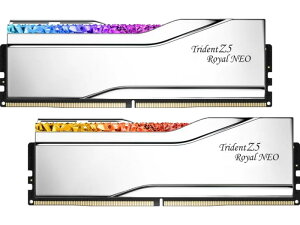 G.Skill DDR5������ DDR5-6000 96GBKit�i48GB×2���g�j OVERCLOCK WORKS�w�����T�X�e�b�J�[�t�� Trident Z5 ROYAL NEO F5-6000J2836F48GX2-TR5NS