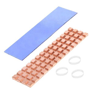 [ShuaWdk]���� M.2 SSD �q�[�g�V���N 1.5mm ���^ �����M���\ �M�\���΍� 2280 M2 SSD PS5�p ��p���W�G�[�^�[�t�B�� �M�`���V�[�g �M�\���΍� �T�[�}���p�b�h�t�� �V���R���S�������O�t�� 67*18*1.5mm