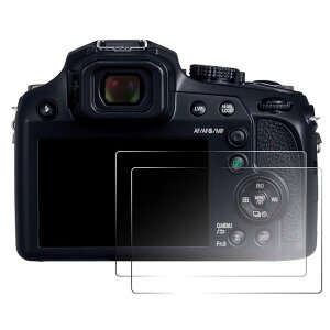 2���Z�b�g �X�N���[���v���e�N�^�[ �݊� Panasonic Lumix FZ85D �Ή� 9H�d�x �����K���X �t���ی�t�B���� �f�W�^���J���� �A�N�Z�T���[ ���h�~ �w��h�~
