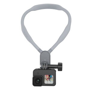 AFAITH �ŐV�^ �l�b�N���X���}�E���g Gopro �p �A�N�Z�T���[ ��|�� �S�[�v�� �}�E���g �_� ���C�C���^�[�t�F�[�X �V���R�[���f�� ���t���֗� POV�B�e�̌� ���Əc��� �y�� GoPro Hero 11/10/9/8/