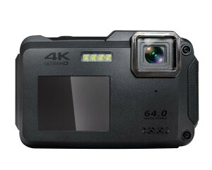 BLUEWIDE �h���R���p�N�g�f�W�^���J���� IP68 �h�o �ϏՌ� 6400����f 4K���� �I�[�g�t�H�[�J�X �f�W�^���Y�[��16�{ Wi-FI CALS���[�h