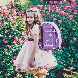 女の子 ロマンティック ランドセル 2022年モデル フィットちゃん 日本製 A4フラットファイル対応 クラリーノ 6年間保証 レース ティアラ おしゃれ かわいい 高級感 刺繍 6年生まで持てる 人気 LIRICO リリコ