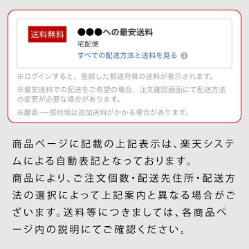 送料表記について