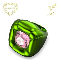 楽天市場】スワロフスキー リング（カラーグリーン）（ジュエリー 