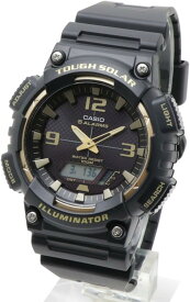 カシオ 腕時計 ブラック ゴールド AQ-S810W-1A3 メンズ CASIO G-SHOCK