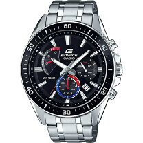 楽天市場】カシオ エディフィス クロノグラフ efr-552d-1a3の通販