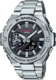 カシオ 腕時計 G-SQUAD GST-B500D-1A ブラック シルバー メンズ CASIO G-SHOCK