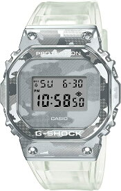 CASIO 腕時計　GM-5600SCM-1　G-SHOCK ジーショック　海外モデル　並行輸入品　スクエアデザイン スペシャルカラー スケルトン カモフラージュ シリーズ 迷彩 　クオーツ 　スポーティ　ビジネス　防水　記念日　プレゼント