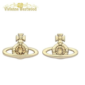 Vivienne Westwood　ピアス　62010037-R121 　NANO SOLITAIRE レディース ゴールド　クリスタル　　デザイン　シンプル　並行輸入品　プレゼント 記念日 誕生日 アニバーサリー