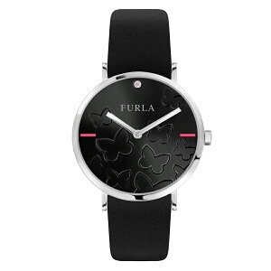 FURLA �@�r���v�@R4251113511�@ �t�����@GIADA BUTTERFLY�W���[�_�o�^�t���C�@36mm �N�H�[�c �u���b�N�@�V���o�[�P�[�X�@�u���b�N���U�[�x���g ���f�B�[�X ���s�A���i�@�v���[���g�@�L�O���@�N�H�[