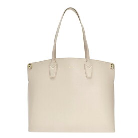 FURLA　トートバッグ WB00325-AX0732-B4L00　フルラPARADISO L TOTO レディース　BALLERINA i　ピンクベージュ　ブランドロゴ レザー 並行輸入品 通勤　通学　プレゼント