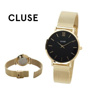 CLUSE�@�r���v CL30012�@�N���[�X�@ 33mm �@MINUIT �~�j���C ���b�V�� �S�[���h�@�N�H�[�c �@ ���f�B�[�X ���s�A���i�@�x���g�t���ւ� �J�X�^�}�C�Y�@�v���[���g�@�L�O���@�N�H�[�c