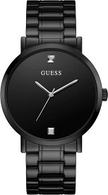 ゲス 腕時計 メンズ ブラック シンプル GUESS W1315G3