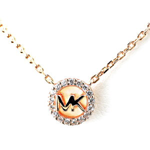 }CPR[X lbNX y_g PAVE LOGO CHARM NECKLACE MKC1726CZ791 [YS[h fB[X MICHAEL KORS sAi