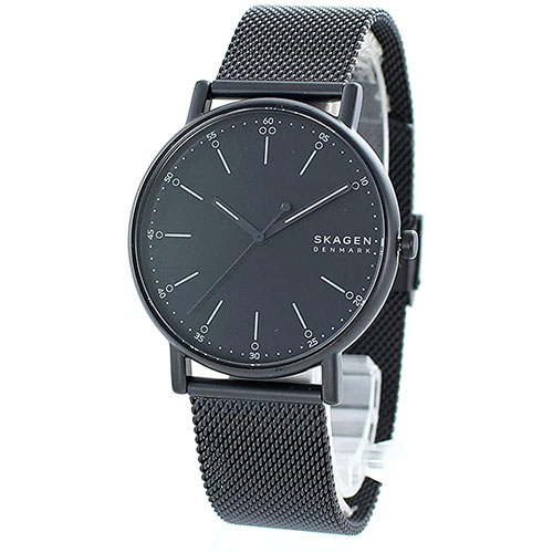 楽天市場】スカーゲン 腕時計 メンズ ブラック シンプル シグネチャー