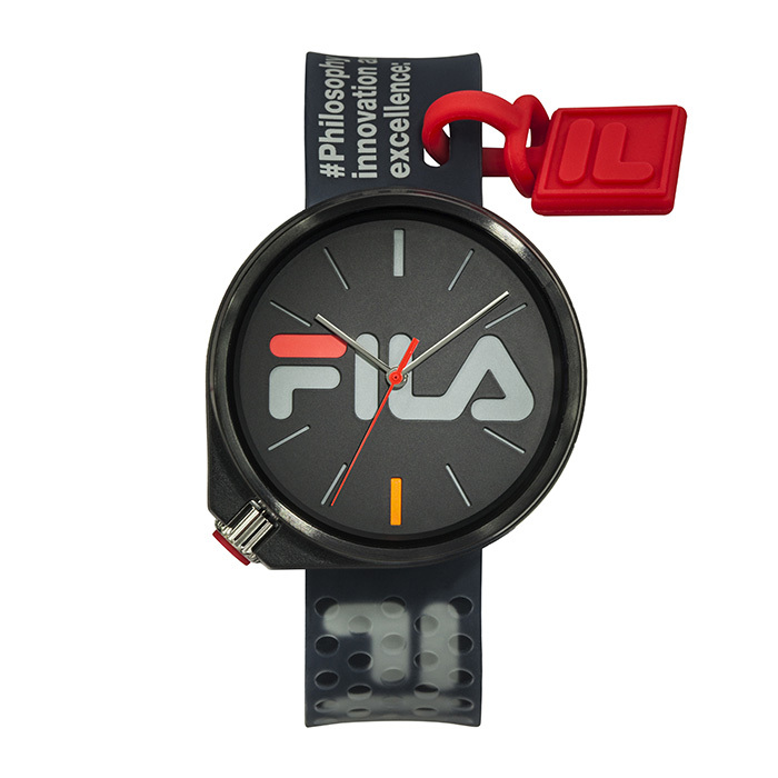 楽天市場】FILA 腕時計 38-199-002 フィラ ブラック レッド
