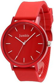 ジャンブル 腕時計 メンズ レディース レッド JMST03-RD Jumble