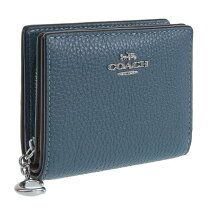 楽天市場】二つ折り財布 ブルー coachの通販