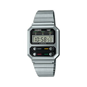 �J�V�I �r���v CASIO CLASSIC A100WE-1A �V���o�[ �u���b�N �����Y CASIO