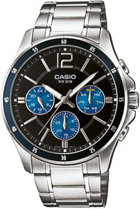 �J�V�I �r���v CASIO STANDARD MTP-1374D-2A �V���o�[ �u���[ �����Y CASIO